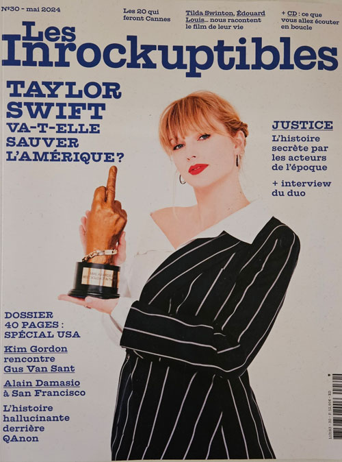 Les Inrockuptibles n�30 Mai 2024 Taylor Swift