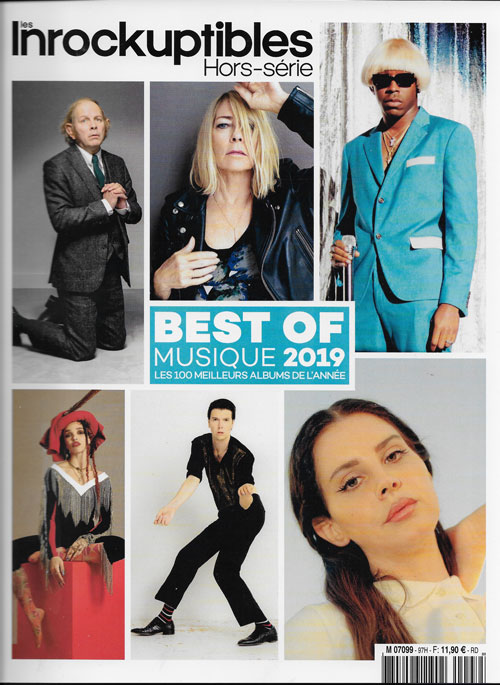 Les Inrockuptibles n�97 Hors s�rie Best of musique 2019