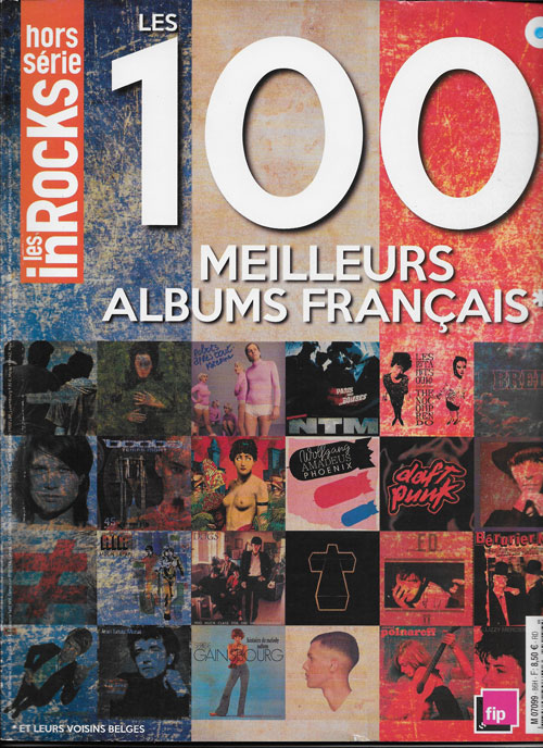 Les Inrocks hors s�rie n�86Les 100 meilleurs albums fran�ais