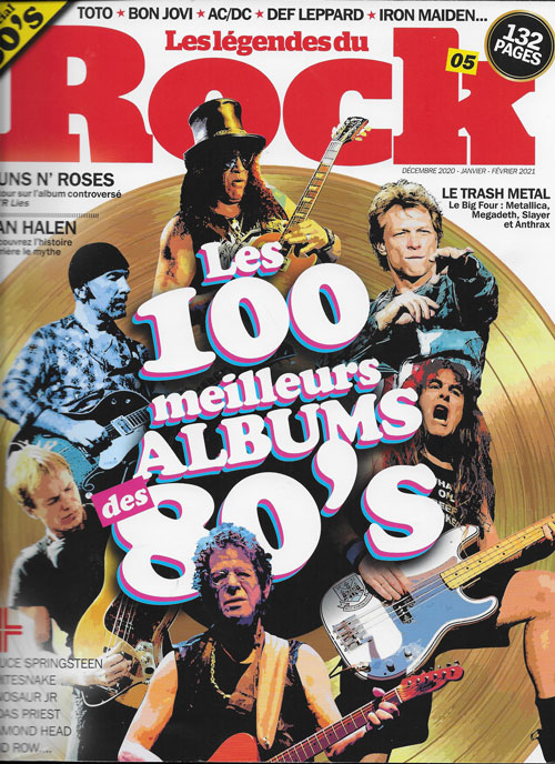 Les l�gendes du rock n� 5 cover