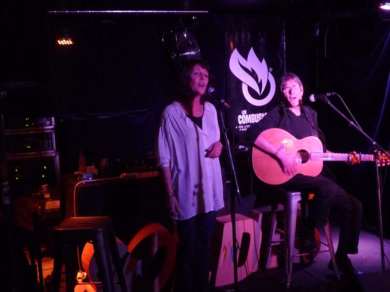 Gabriel Yacoub et Marie Sauvet aux Combustibles � Paris 12